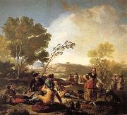 Francisco Goya The Picnic oil painting on canvas